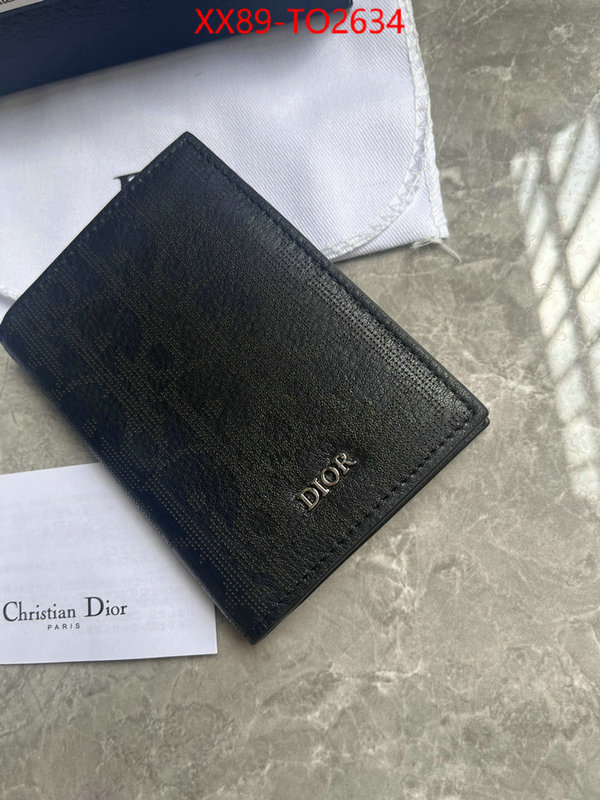Dior Bags(TOP)-Wallet-,ID: TO2634,$: 89USD