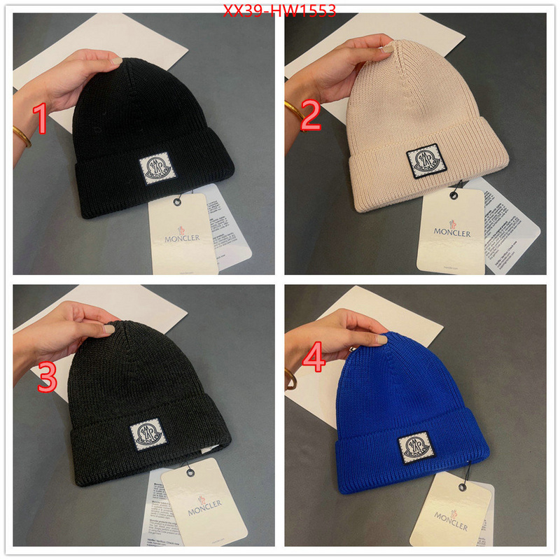 Cap (Hat)-Moncler,customize the best replica , ID: HW1553,$: 39USD