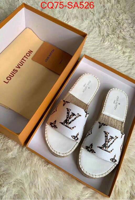 Women Shoes-LV,what 1:1 replica , ID:SA526,$:75USD