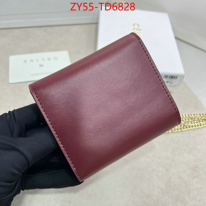 CELINE Bags(4A)-Wallet,replica wholesale ,ID: TD6828,$: 55USD