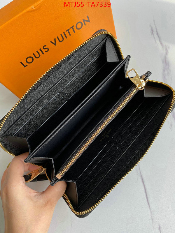 LV Bags(4A)-Wallet,ID: TA7339,$: 55USD