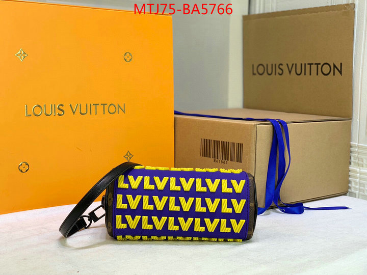 LV Bags(4A)-Speedy-,top 1:1 replica ,ID: BA5766,$: 75USD