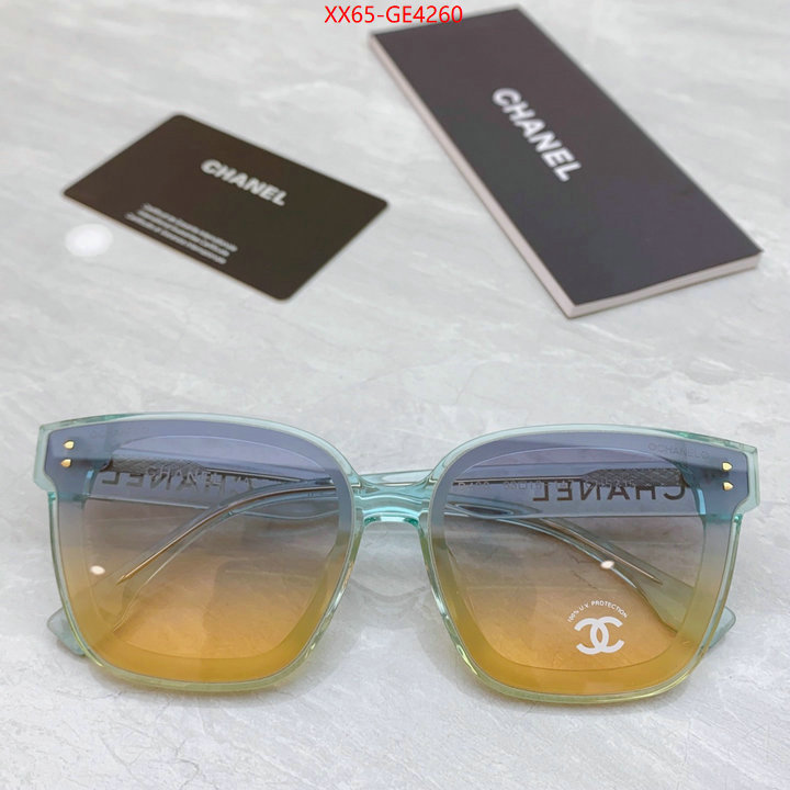 Glasses-Chanel,shop cheap high quality 1:1 replica , ID: GE4260,$: 65USD