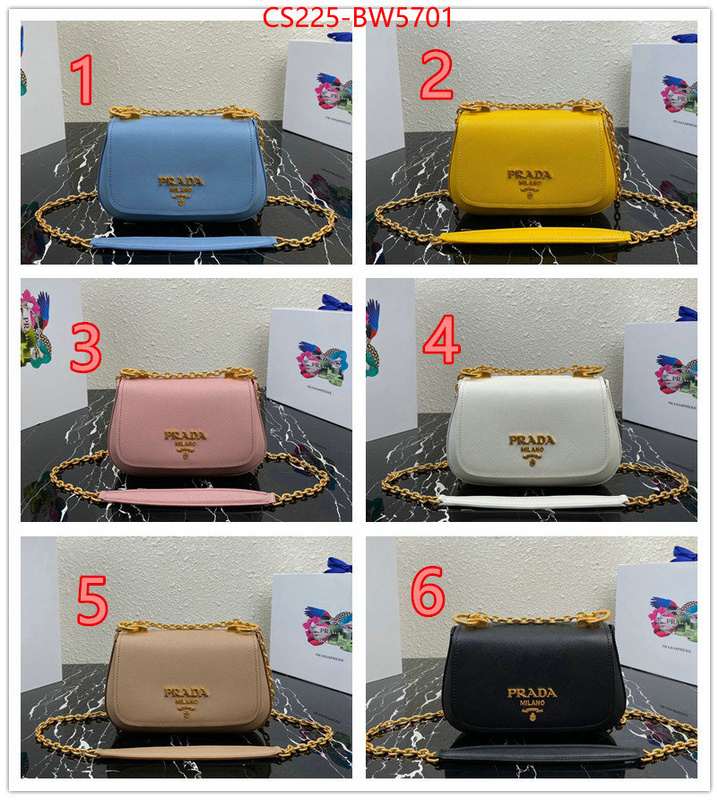 Prada Bags(TOP)-Diagonal-,ID: BW5701,$: 225USD