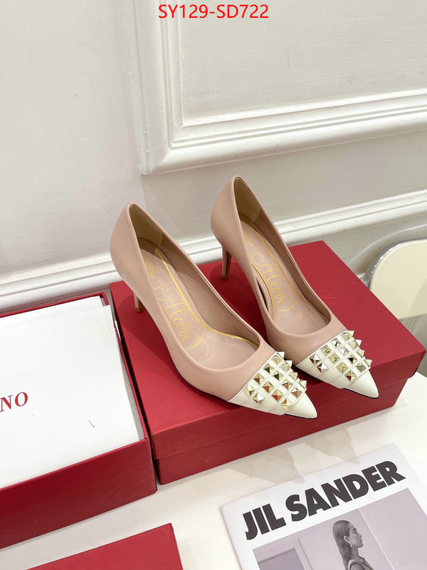 Women Shoes-Valentino,2023 replica wholesale cheap sales online , ID: SD722,$: 129USD