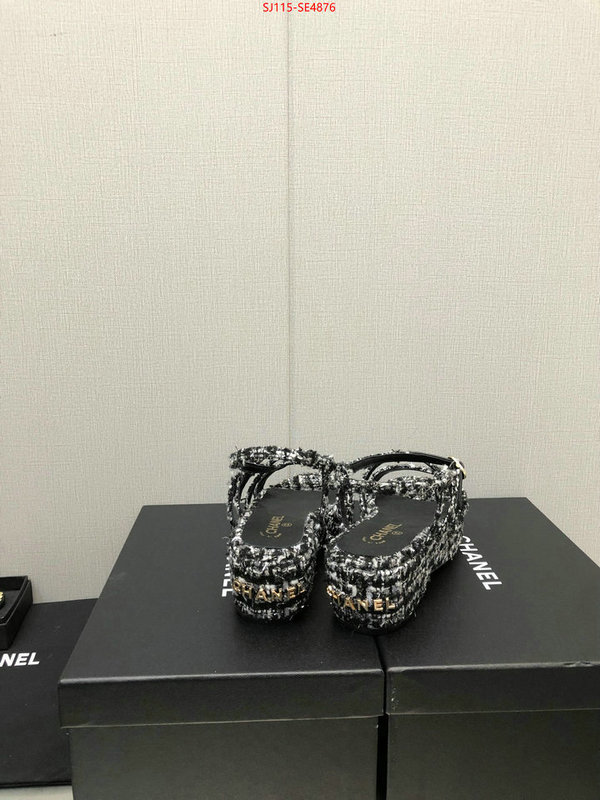 Women Shoes-Chanel,high quality , ID: SE4876,$: 115USD