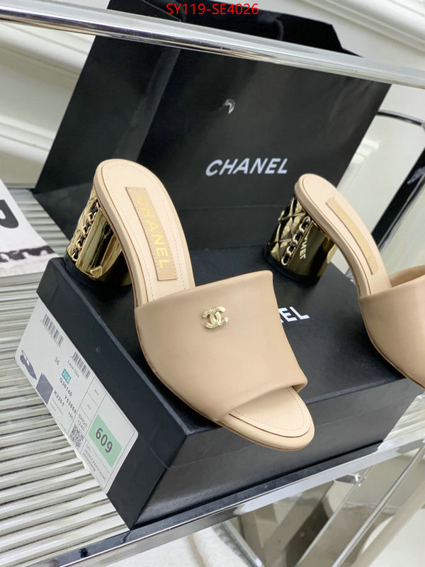 Women Shoes-Chanel,wholesale imitation designer replicas , ID: SE4026,$: 119USD