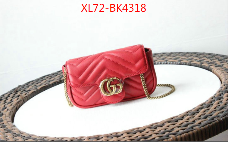 Gucci Bags(4A)-Marmont,fashion designer ,ID: BK4318,$: 72USD