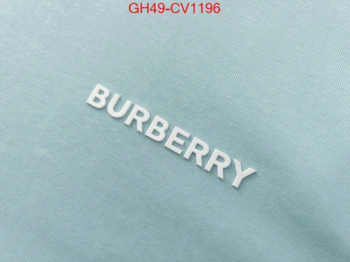 Clothing-Burberry,the most popular , ID: CV1196,$: 49USD