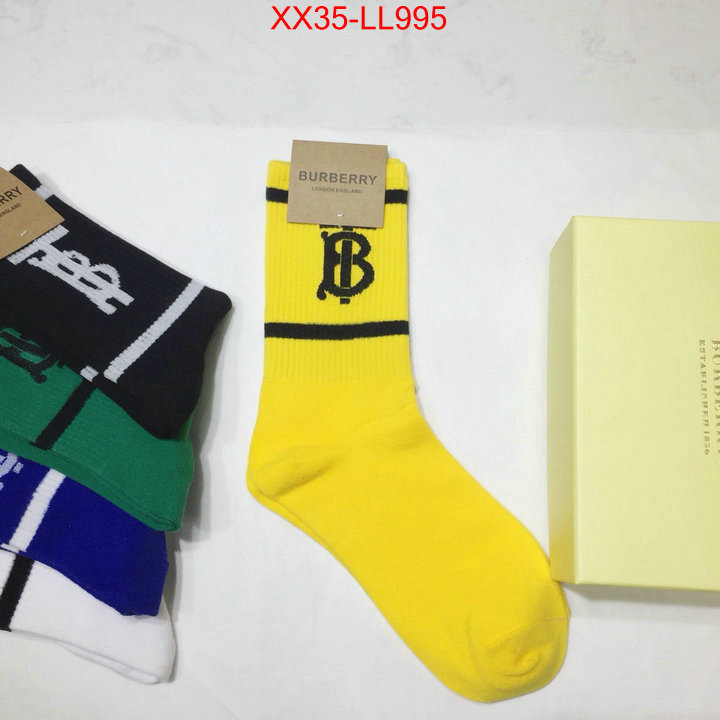 Sock-Burberry,sale outlet online , ID: LL994,$:35USD