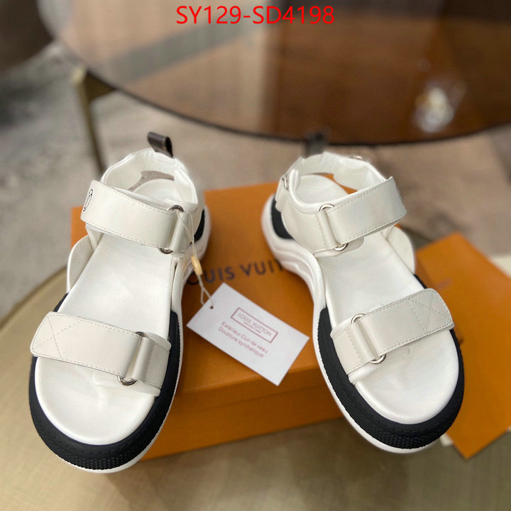 Women Shoes-LV,replica us , ID: SD4198,$: 129USD