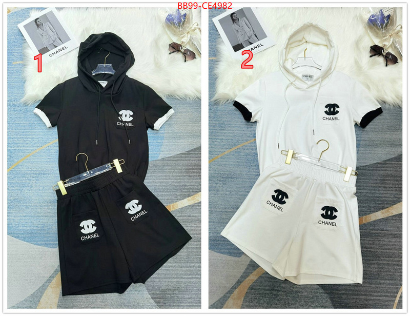 Clothing-Chanel,found replica , ID: CE4982,$: 99USD