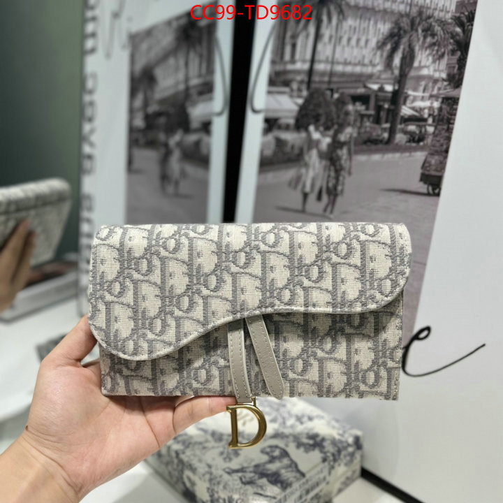 Dior Bags(TOP)-Wallet-,ID: TD9682,$: 99USD