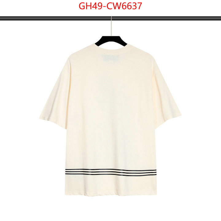Clothing-Gucci,luxury fashion replica designers , ID: CW6637,$: 49USD