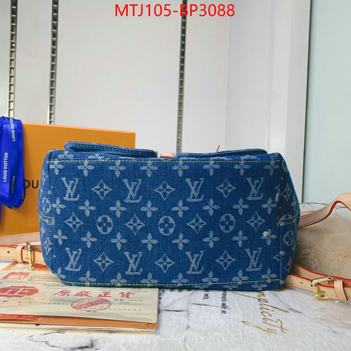 LV Bags(4A)-Backpack-,perfect quality designer replica ,ID: BP3088,$: 105USD