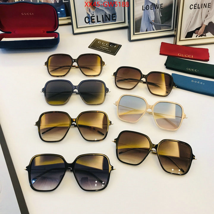 Glasses-Gucci,top quality , ID: GW5188,$: 45USD