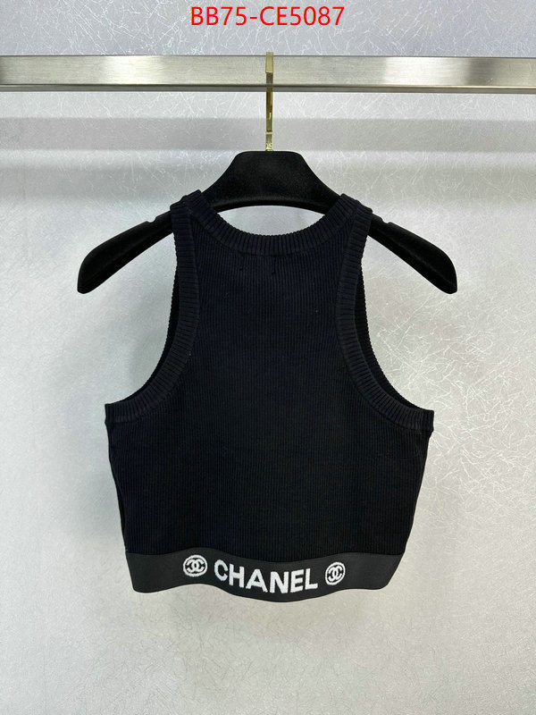 Clothing-Chanel,luxury shop , ID: CE5087,$: 75USD