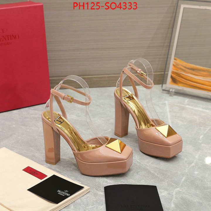 Women Shoes-Valentino,what's the best to buy replica , ID: SO4333,$: 125USD