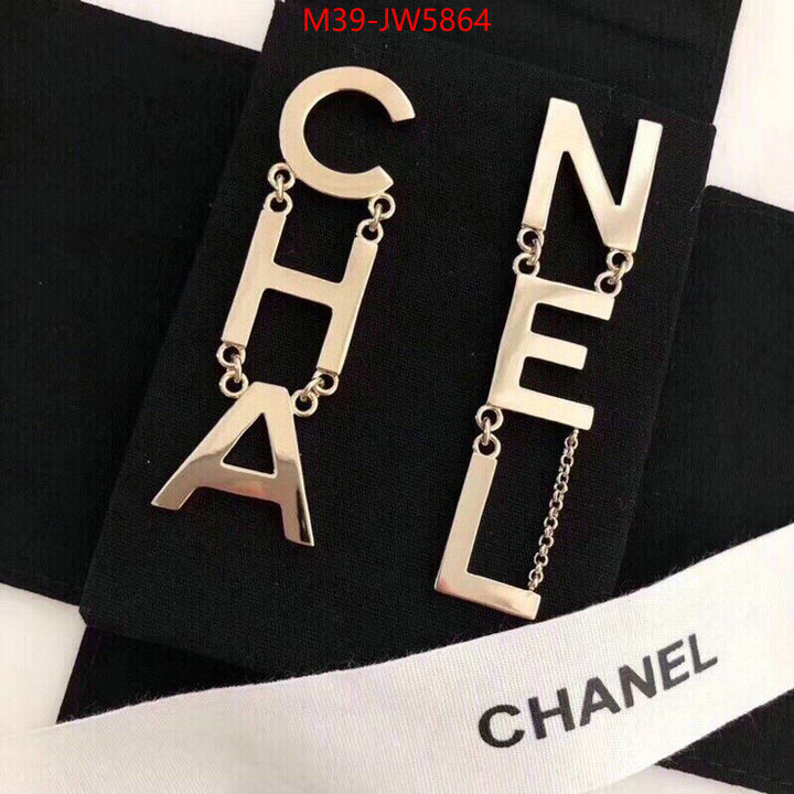 Jewelry-Chanel,copy , ID: JW5864,$: 39USD