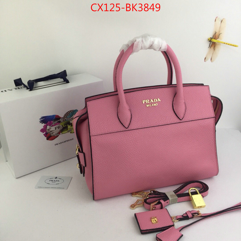 Prada Bags(4A)-Handbag-,ID: BK3849,$:125USD