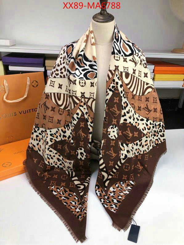 Scarf-LV,designer 7 star replica , ID: MA6788,$: 89USD