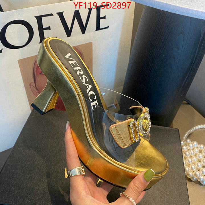 Women Shoes-Versace,2023 aaaaa replica customize , ID: SD2897,$: 119USD
