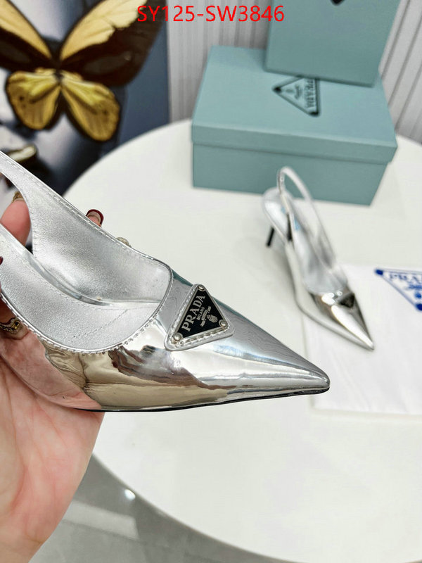 Women Shoes-Prada,high quality replica , ID: SW3846,$: 125USD