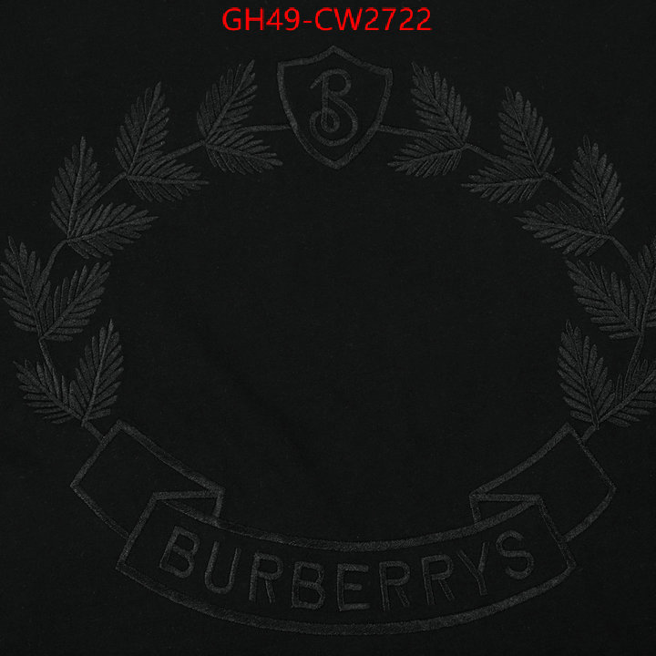 Clothing-Burberry,7 star quality designer replica , ID: CW2722,$: 49USD