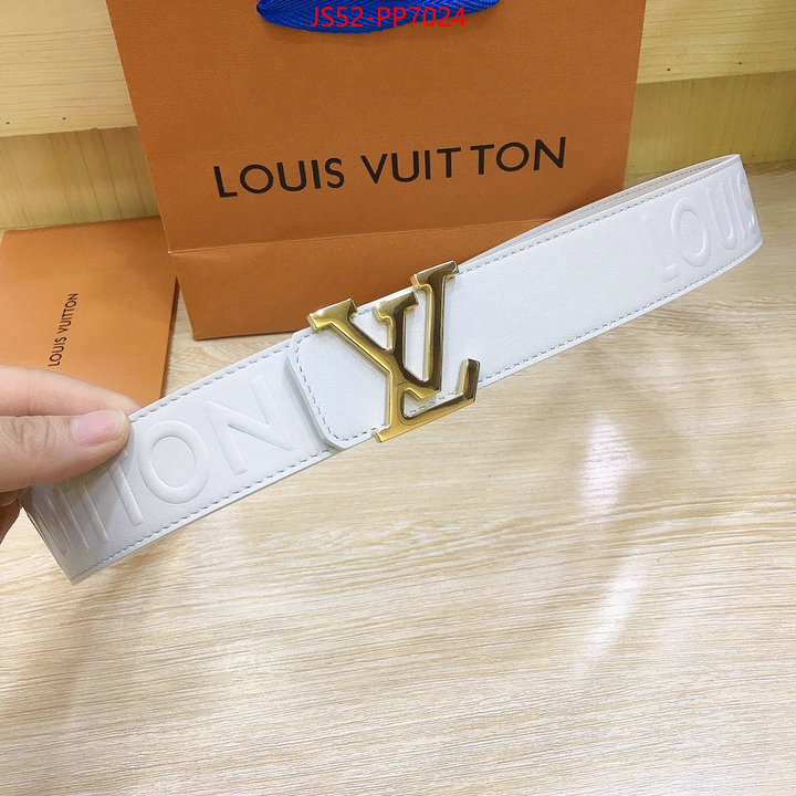 Belts-LV,fake , ID: PP7024,$: 52USD