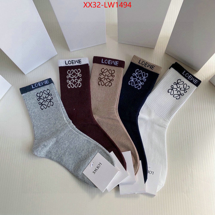 Sock-Loewe,buy high-quality fake , ID: LW1494,$: 32USD