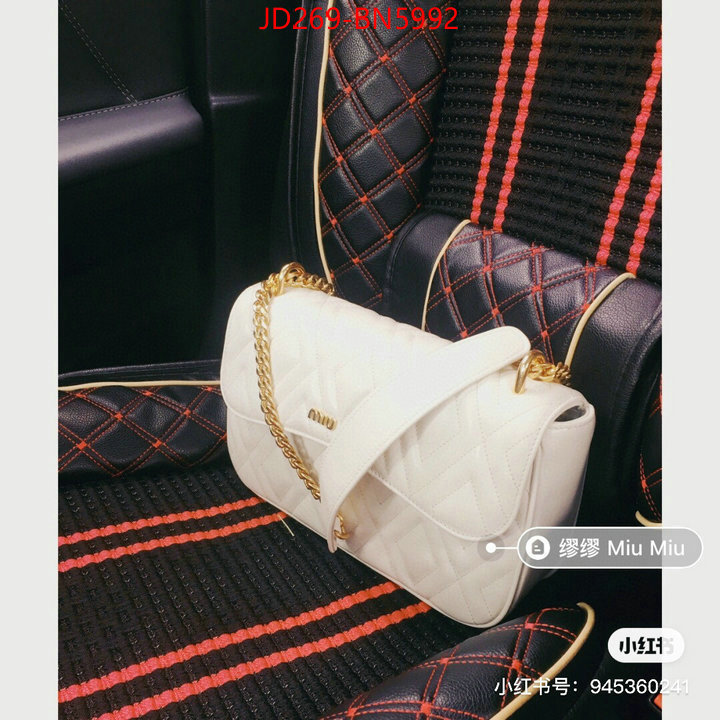 Miu Miu Bags(TOP)-Diagonal-,where can you buy a replica ,ID: BN5992,$: 269USD