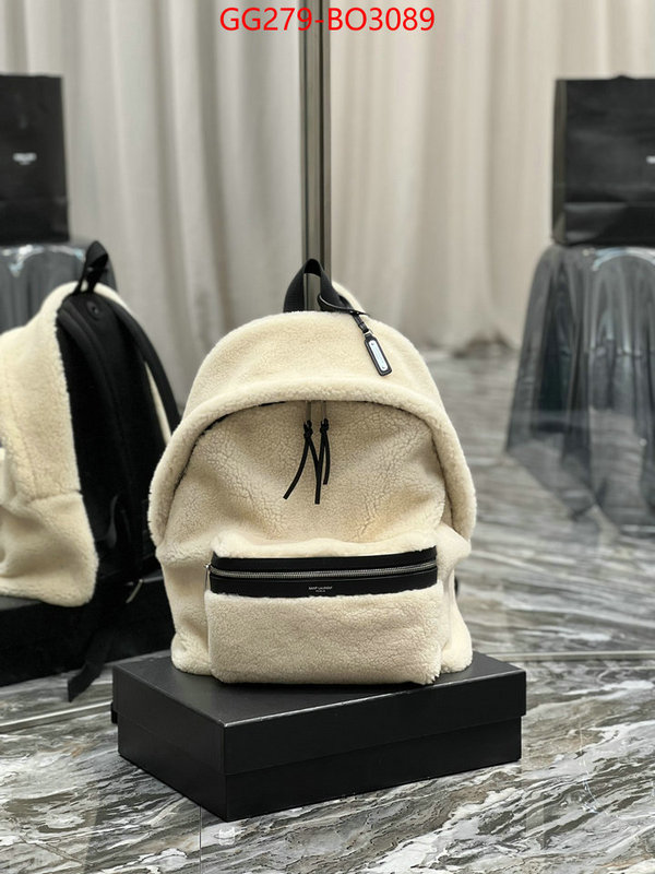 YSL Bag(TOP)-Backpack-,ID: BO3089,$: 279USD