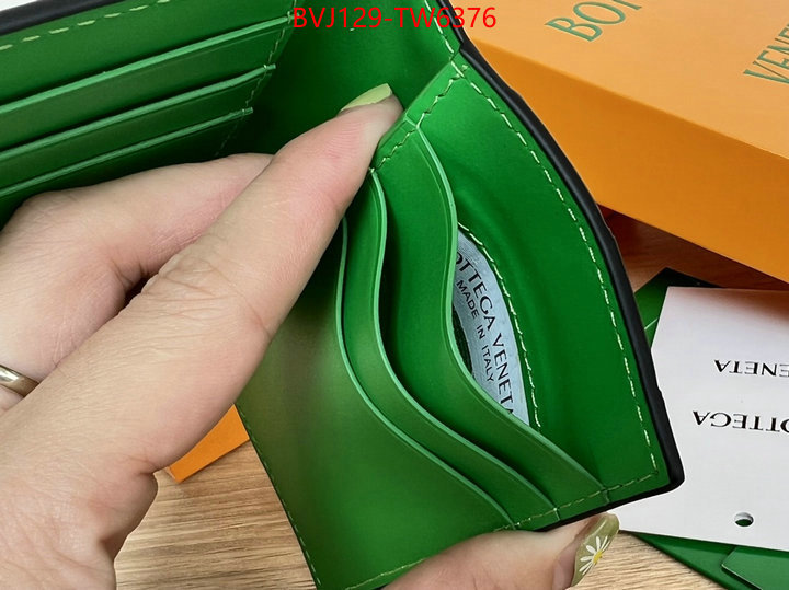 BV Bags(TOP)-Wallet,perfect quality designer replica ,ID: TW6376,$: 129USD