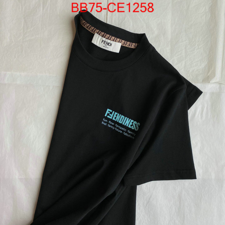 Clothing-Fendi,first copy , ID: CE1258,$: 75USD