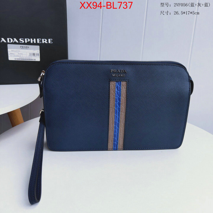 Prada Bags(TOP)-Clutch-,ID: BL737,$:94USD