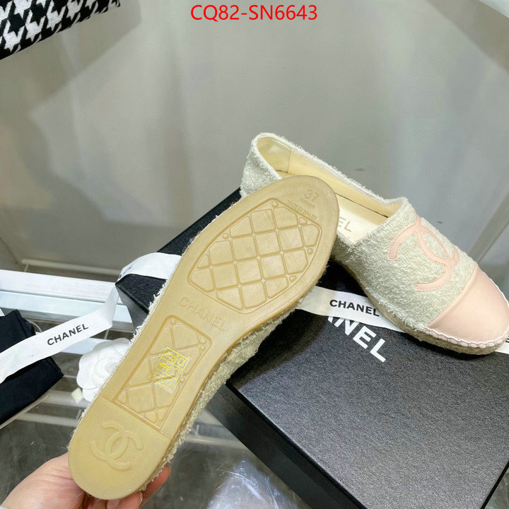 Women Shoes-Chanel,only sell high quality , ID: SN6643,$: 82USD