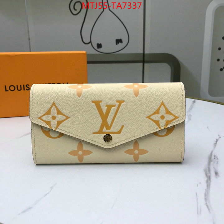 LV Bags(4A)-Wallet,ID: TA7337,$: 55USD