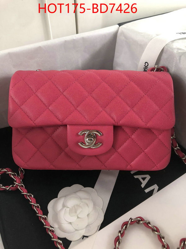 Chanel Bags(TOP)-Diagonal-,ID: BD7426,$: 175USD