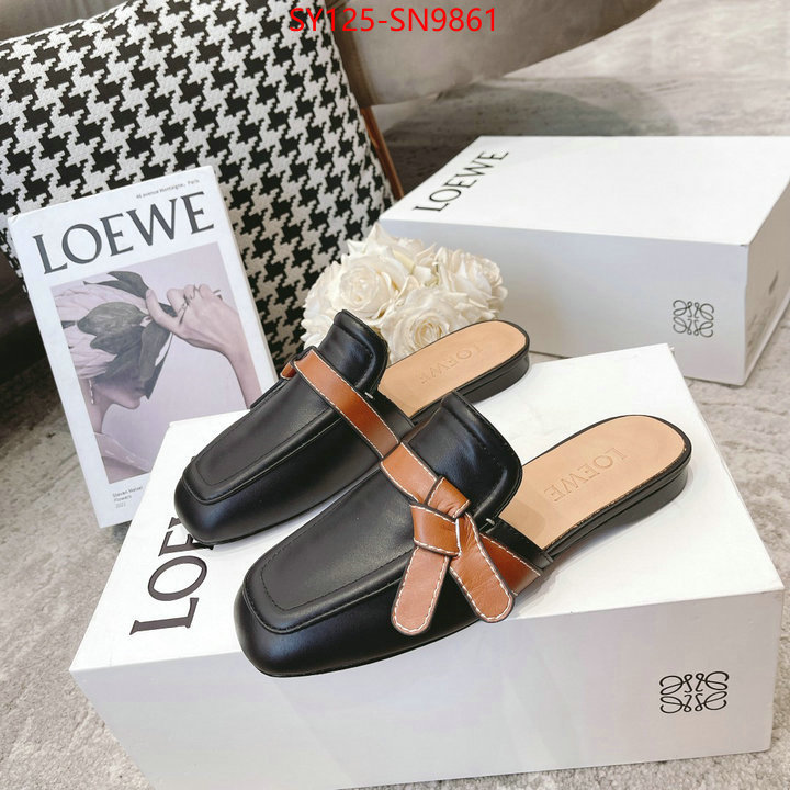 Women Shoes-Loewe,buy cheap , ID: SN9861,$: 125USD