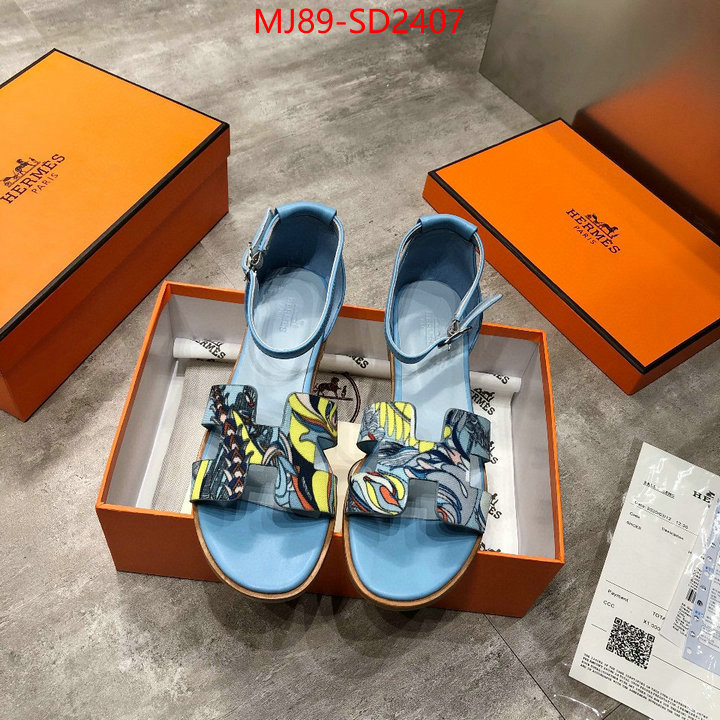 Women Shoes-Hermes,wholesale 2023 replica , ID: SD2407,$: 89USD