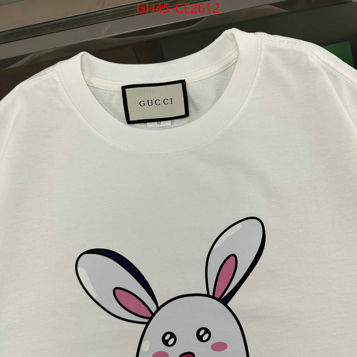 Clothing-Gucci,replica online , ID: CE2612,$: 45USD