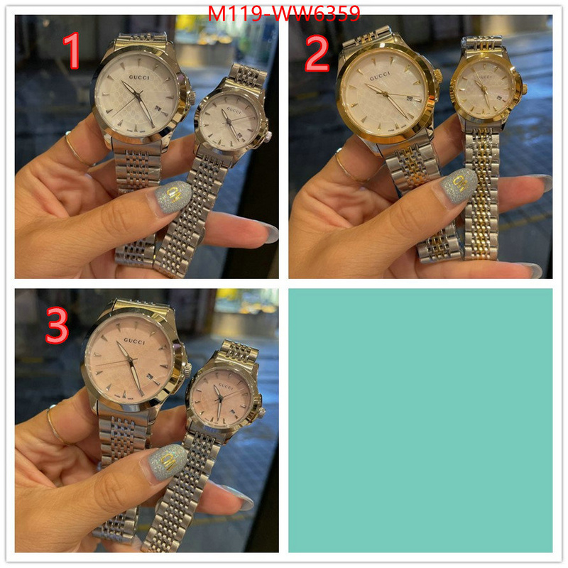 Watch(4A)-Gucci,aaaaa quality replica , ID: GW6359,$: 119USD