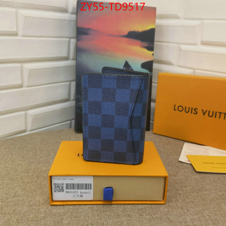 LV Bags(4A)-Wallet,replica 1:1 high quality ,ID: TD9517,$: 55USD