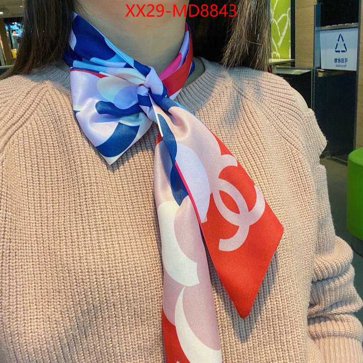 Scarf-Chanel,what is a counter quality , ID: MD8843,$: 29USD