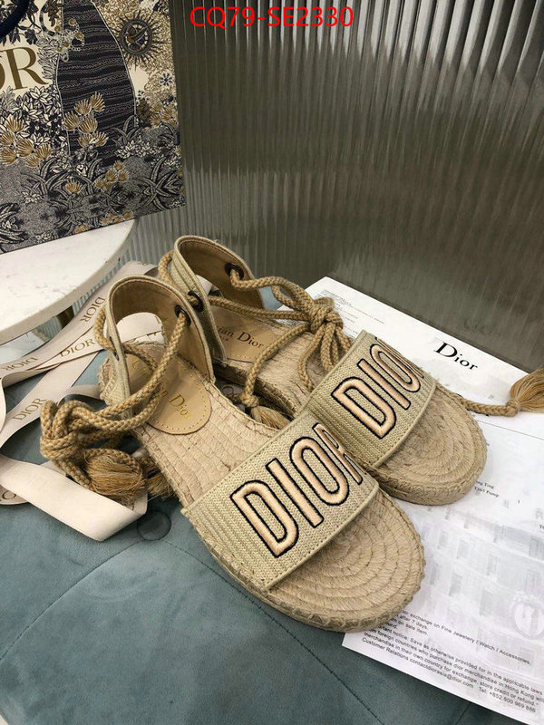 Women Shoes-Dior,top 1:1 replica , ID: SE2330,$: 79USD