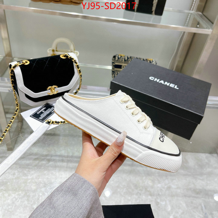 Women Shoes-Chanel,replica for cheap , ID: SD2017,$: 95USD