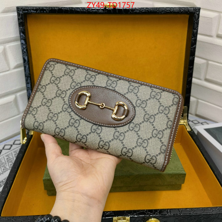 Gucci Bags(4A)-Wallet-,ID: TD1757,$: 49USD