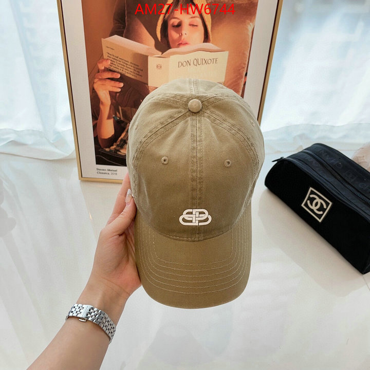 Cap (Hat)-Balenciaga,buy 2023 replica , ID: HW6744,$: 27USD