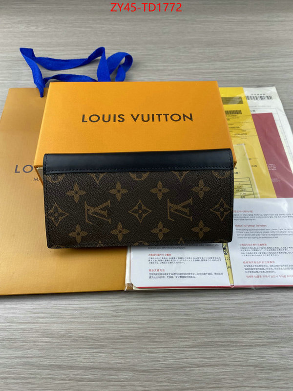 LV Bags(4A)-Wallet,ID: TD1772,$: 45USD