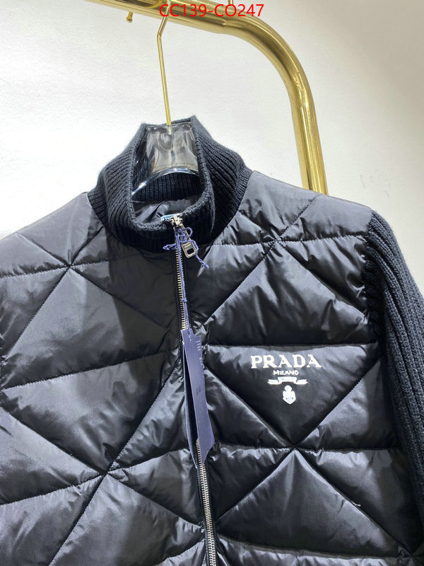 Down jacket Women-Prada,replica best , ID: CO247,$: 139USD